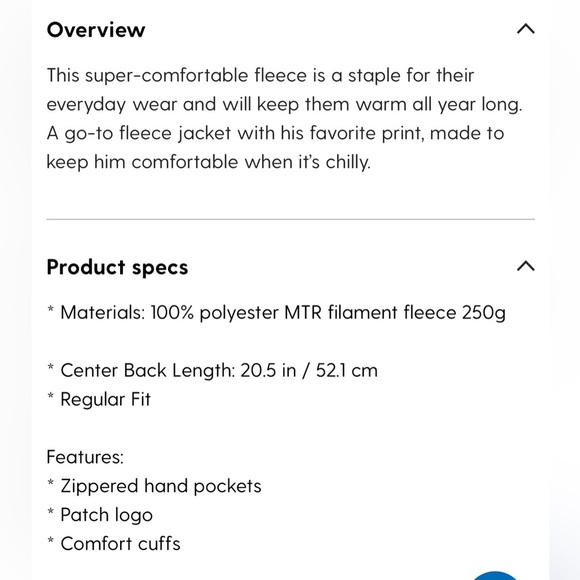 Columbia Zing 3 (III) Fleece Jacket. Youth size XL, like new condition - Picture 11 of 11